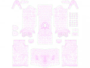 Woman 36 With 52 Animations 32 Morphs 3D Model