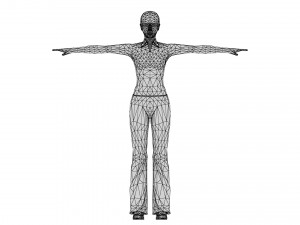 Woman 36 With 52 Animations 32 Morphs Modèle 3D