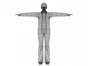 Woman 37 With 52 Animations 32 Morphs 3D Модель
