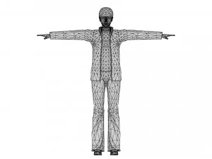 Woman 37 With 52 Animations 32 Morphs 3D Model