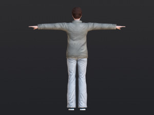 Woman 37 With 52 Animations 32 Morphs 3D Модель