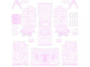 Woman 38 With 52 Animations 32 Morphs 3D Model