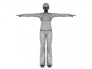Woman 38 With 52 Animations 32 Morphs 3D Model