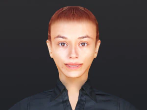 Woman 39 With 52 Animations 32 Morphs 3D Model