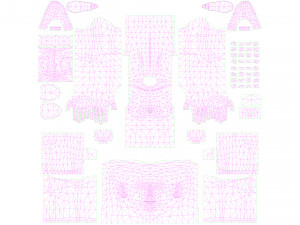 Woman 42 With 52 Animations 32 Morphs 3D 模型