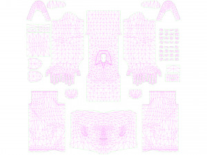 Woman 43 With 52 Animations 32 Morphs 3D Model