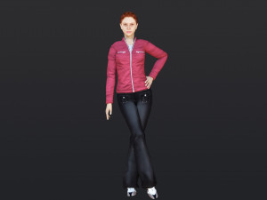 Woman 44 With 52 Animations 32 Morphs 3Dモデル