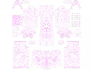 Woman 45 With 52 Animations 32 Morphs 3D Model