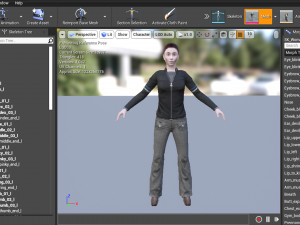 Woman 46 With 52 Animations 32 Morphs Model 3D