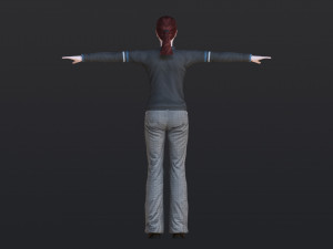 Woman 46 With 52 Animations 32 Morphs Model 3D