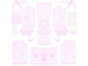 Woman 47 With 52 Animations 32 Morphs 3D Model