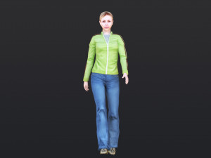 Woman 48 With 52 Animations 32 Morphs 3D 模型