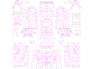 Woman 48 With 52 Animations 32 Morphs 3D Model