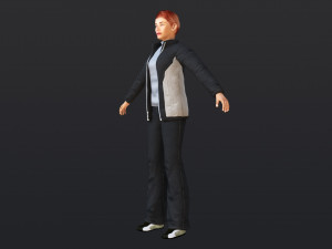 Woman 49 With 52 Animations 32 Morphs Model 3D