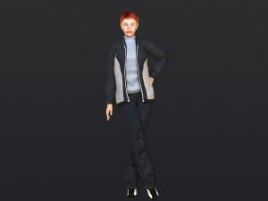 Woman 49 With 52 Animations 32 Morphs Model 3D