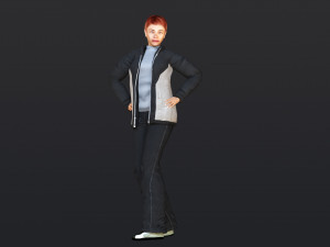 Woman 49 With 52 Animations 32 Morphs Model 3D