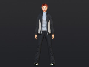 Woman 49 With 52 Animations 32 Morphs Model 3D