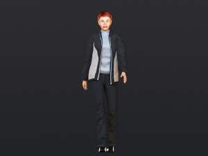 Woman 49 With 52 Animations 32 Morphs Model 3D