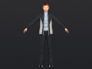 Woman 49 With 52 Animations 32 Morphs 3D Model