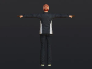 Woman 49 With 52 Animations 32 Morphs 3D Model