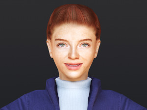 Woman 46 To 50 With 52 Animations 32 Morphs Model 3D