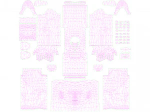 Woman 46 To 50 With 52 Animations 32 Morphs 3D Model
