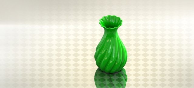 flower pot 3D प्रिंट मॉडल .c4d .max .obj .3ds .fbx .stl .blend 