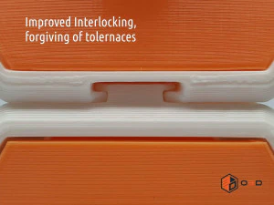 l'hive evo - sistema di cassetti modulari Modello di stampa 3D