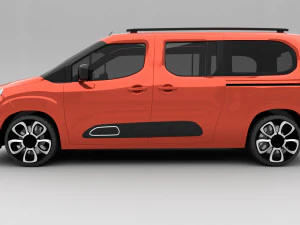 citroen berlingo xtr 3D Model