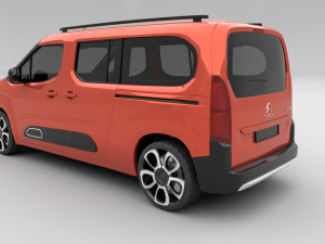 citroen berlingo xtr Modelo 3D
