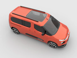 citroen berlingo xtr 3D Model
