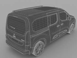 citroen berlingo xtr Modelo 3D