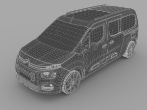 citroen berlingo xtr Modelo 3D
