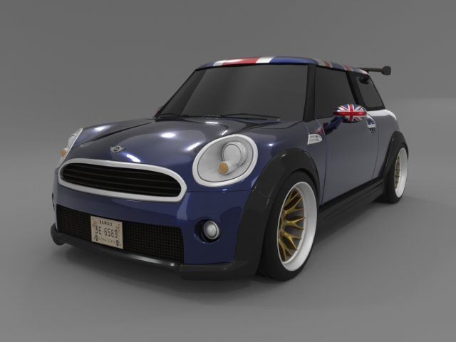 cooper Modello 3D .c4d .max .obj .3ds .fbx .stl .blend 