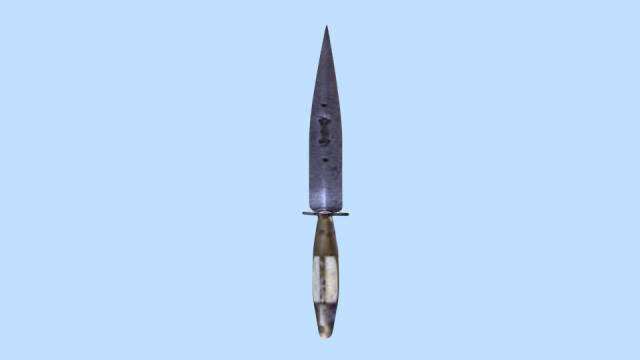 dagger daga punhal 3D Модель .c4d .max .obj .3ds .fbx .stl .blend 