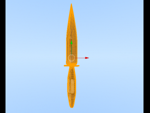 dagger daga punhal 3D Модель