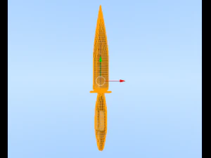 dagger daga punhal 3D Model