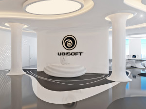 modern office 3D 模型