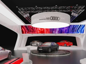 exhibition audi 3D Model