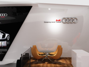 exhibition audi Model 3D