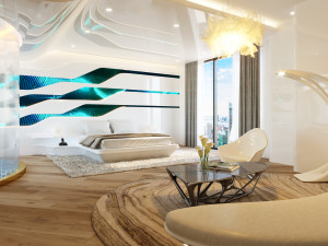 hotel reception 3D Model