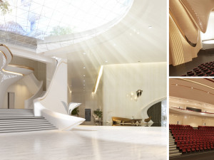 theatre 3D 模型