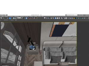 bedroom interior Model 3D