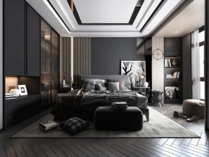 bedroom interior vol 1 3D Model