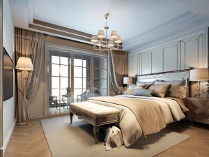 bedroom interior vol 1 3D Model