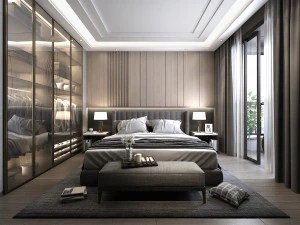 bedroom interior vol 1 3D Model