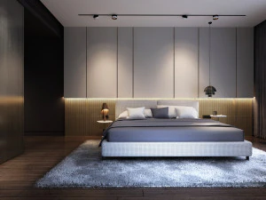 bedroom interior vol 1 3D Model