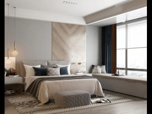 bedroom interior vol 2 3D Model