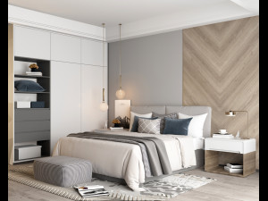 bedroom interior vol 2 Modello 3D