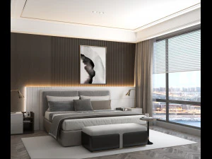 bedroom interior vol 2 3D Model